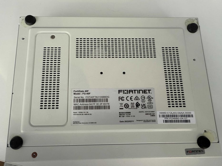 Firewall Fortinet FortiGate 40F ( FG-40F) Bucuresti Sectorul 1 • OLX.ro
