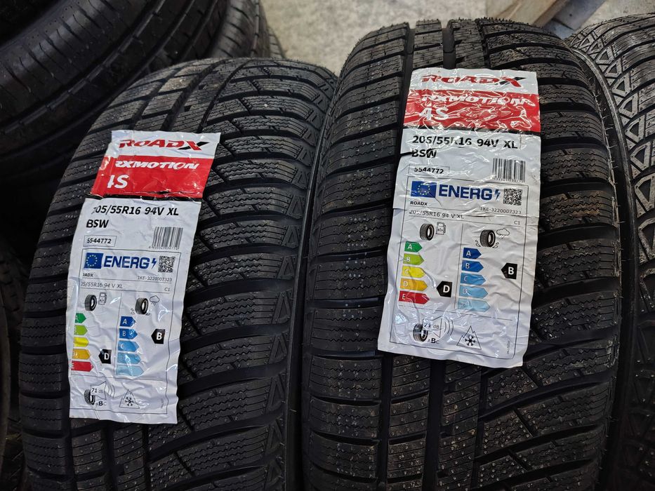 4бр.НОВИ всесезонни гуми ROADX 205 55 16 DOT25 цена за брой