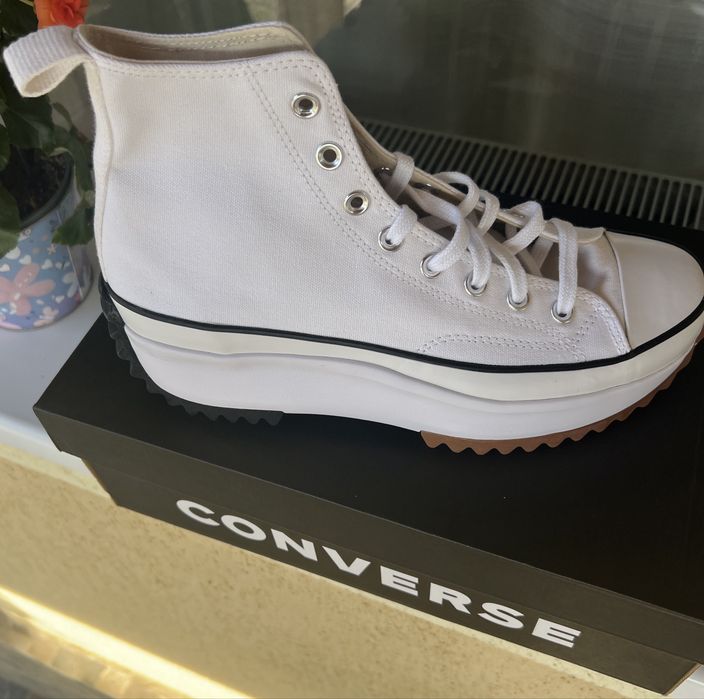 Teniși Converse Run Star Hike white, marime 42,5