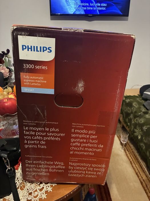 Espressor cafea complet automat philips 3300  nou sigilat