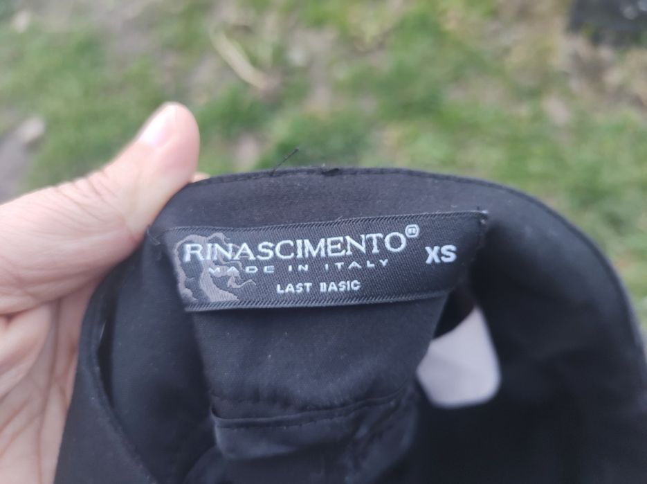 Pantaloni negri slim fit dama XS Rinascimento