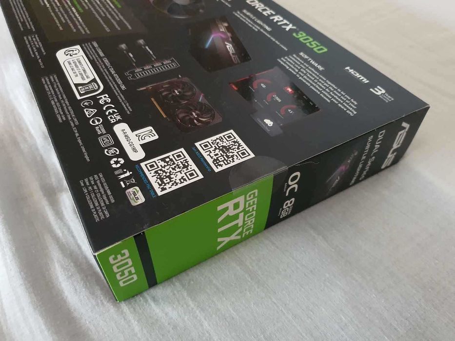 3 Placi video Asus Dual RTX 3050 OC 8GB GeForce - Pachet noi sigilate