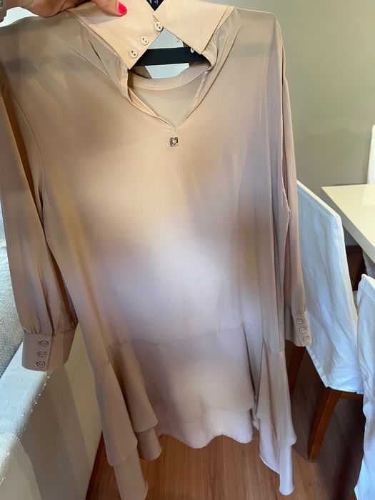 Копринена рокля Twinset Simona Barbieri