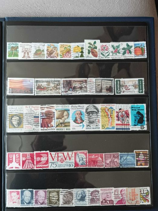 Колекции пощенски марки САЩ от Австралия и Н. Зеландия и Флора и фауна