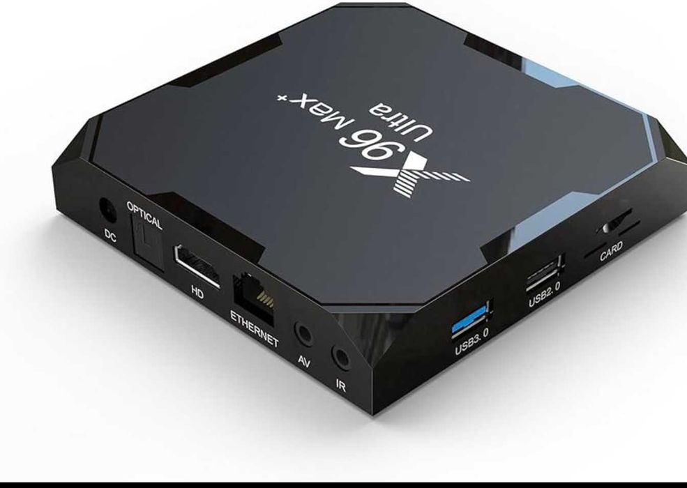 Tv box x96 max plus ultra configurat
