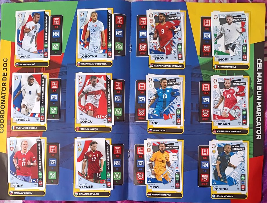 Vând album complet UEFA 2024