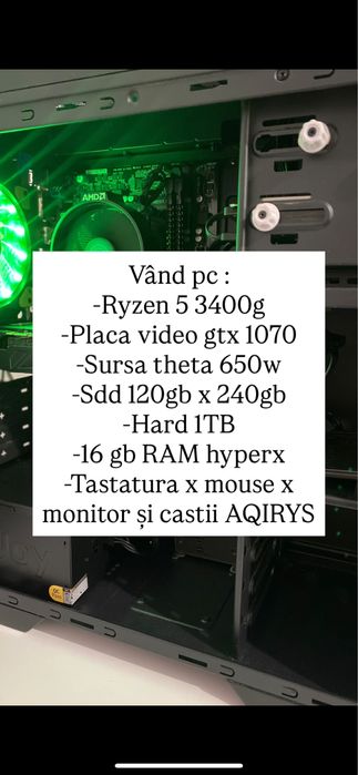 Vand pc Ryzen 5