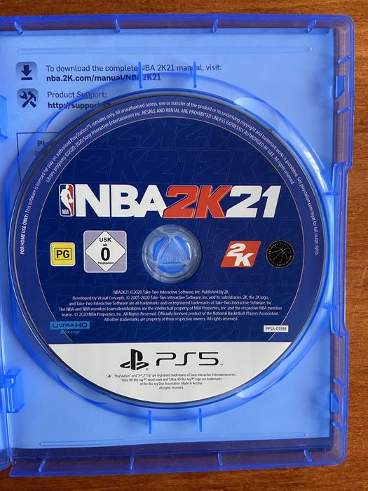 Игра За PS5 NBA 2K21