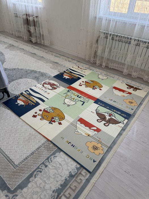 Диван трансформер и манеж игровой коврик