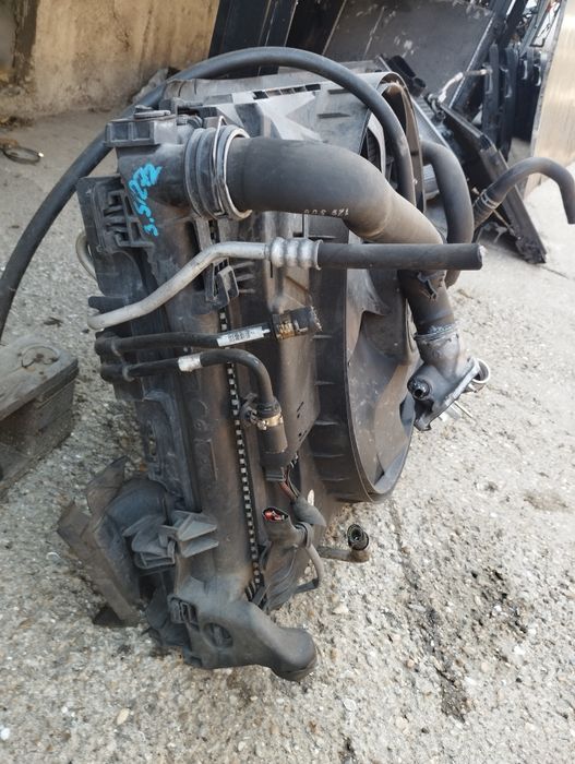 Радиатори воден,климатичен и перка за Мерцедес С-клас w204, 3.5 бензин