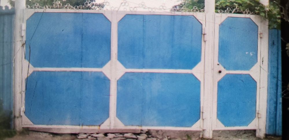 Продам ворота с столбами. И калиткой.