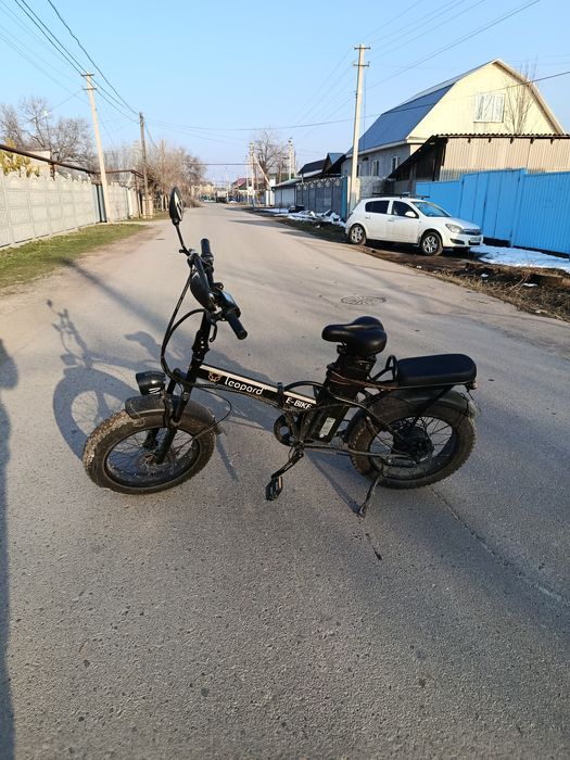 Продам электровелосипед Леопард