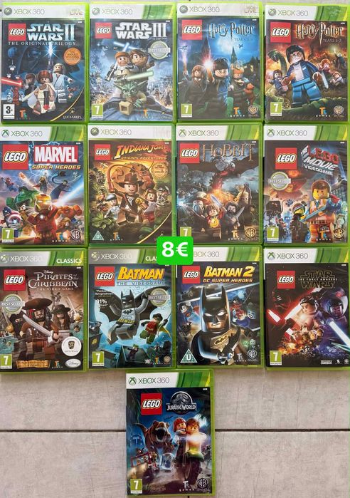 Xbox 360 над 100 заглавия, Batman, Lego, Tomb Raider, и още
