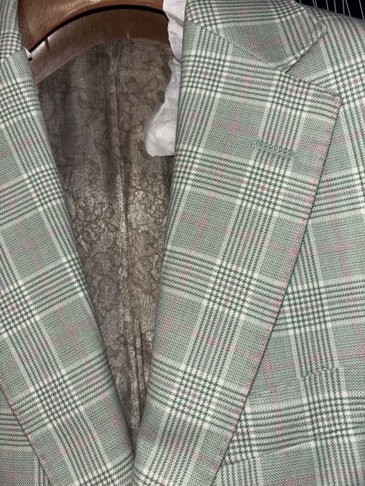 Sacou in carouri made in italy Cerruti!