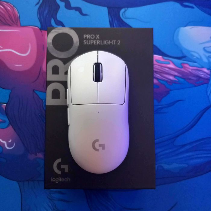 Мишка Logitech G PRO X Superlight 2 – Бяла