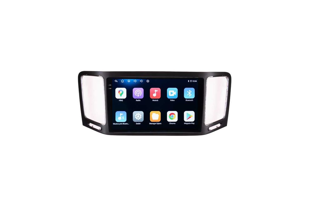 Navigatie VW Sharan Android 14 , Carplay , Android Auto + Camera Marsarier