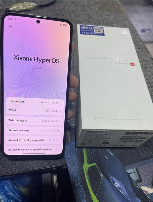 Продаю Xiaomi 13 T pro 12/512