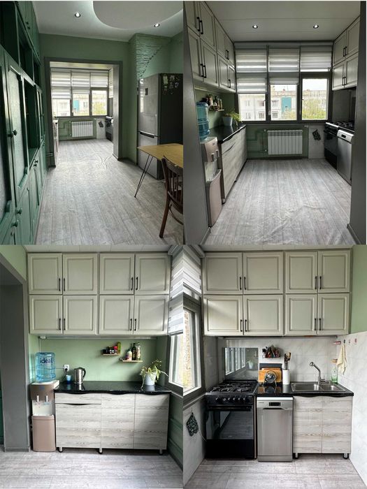 Продается своя квартира 4/5/5 Тузель 2. С ремонтом и мебелью