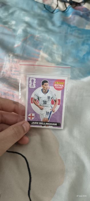 Cartonaș FIFA WorldCup Extra sticker Jude Bellingham