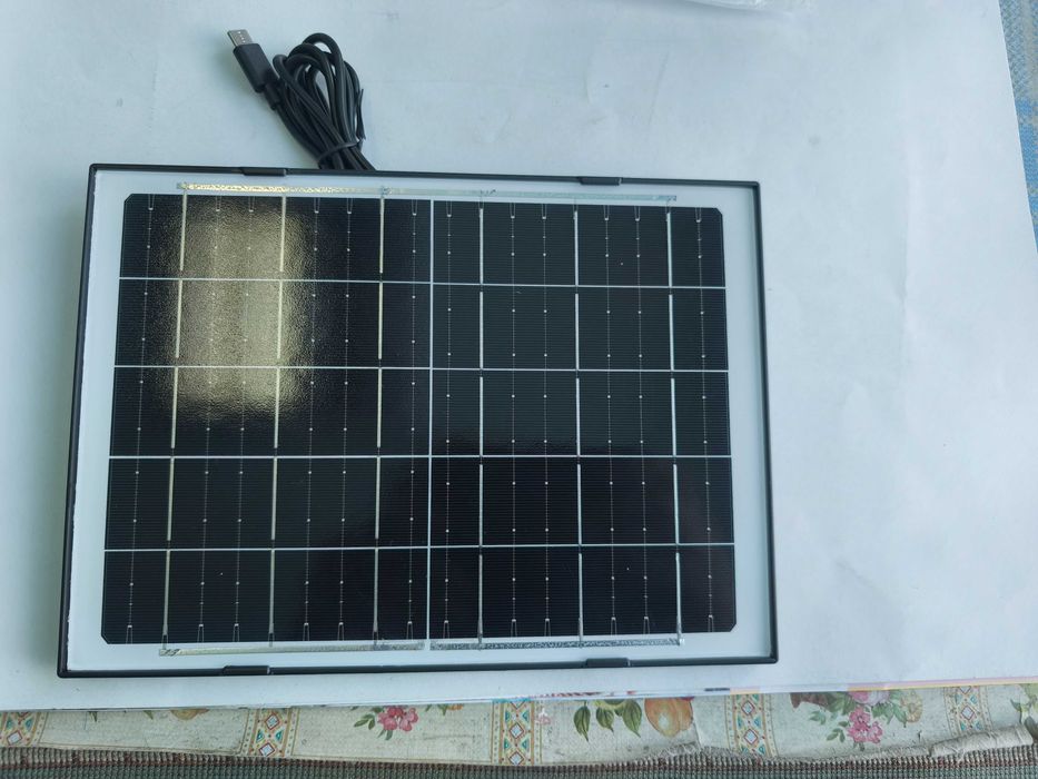 Camera supraveghere IP 4G tripla cu panou solar