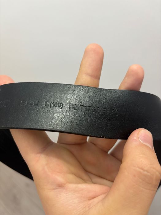 Curea Guess de piele naturală bărbați 100 cm
