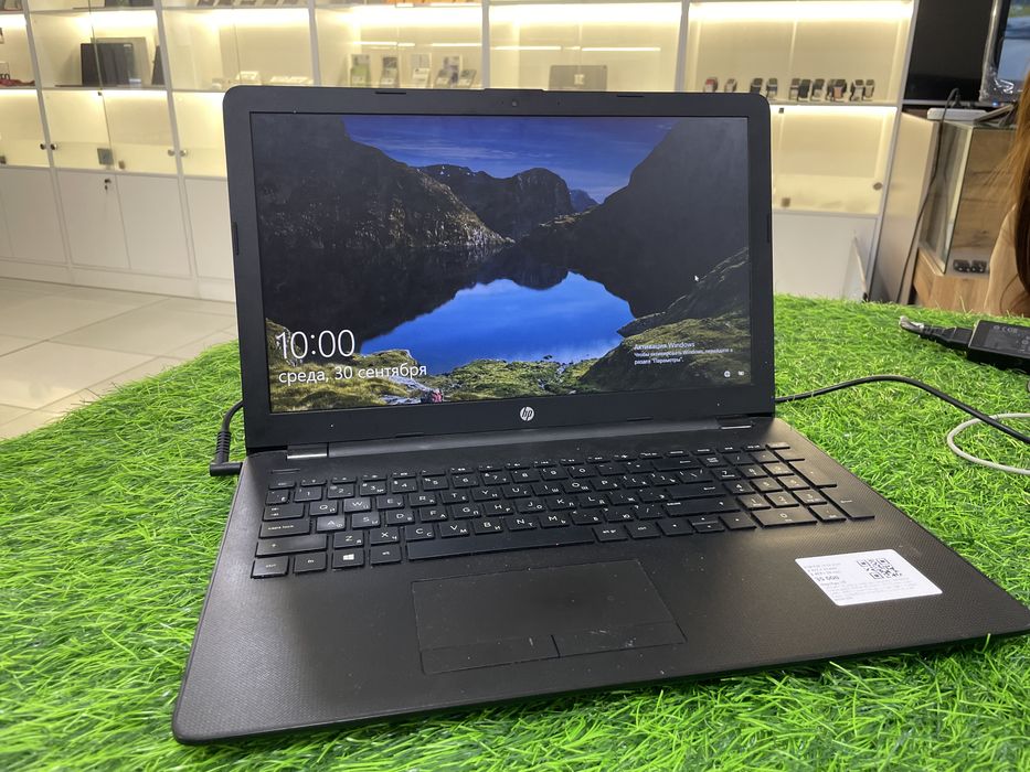 ноутбук hp черный