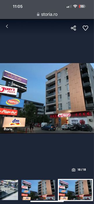 Inchiriere apartament 3 cam La Strada Mall