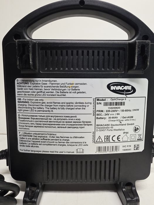 Incarcator carut Invacare si C-go scaun handicap bicicleta electrica