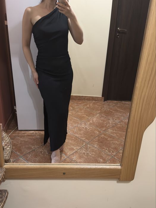 Rochie cu deschidere laterala, adimetrica, M, Mango, cu eticheta