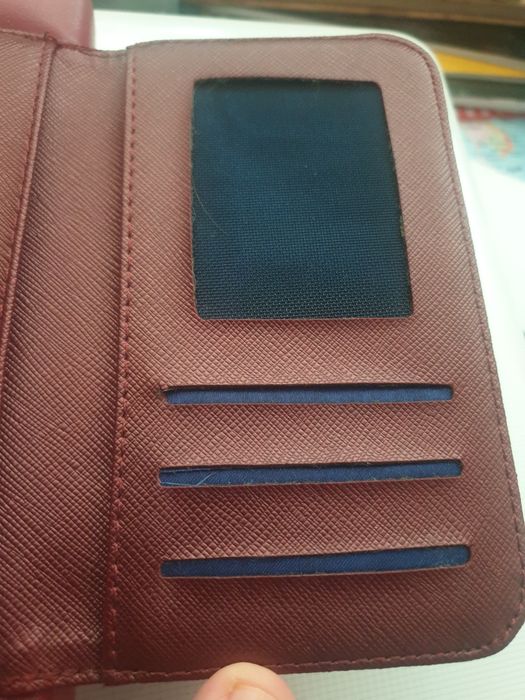 Дамско портмоне Polo-червено.