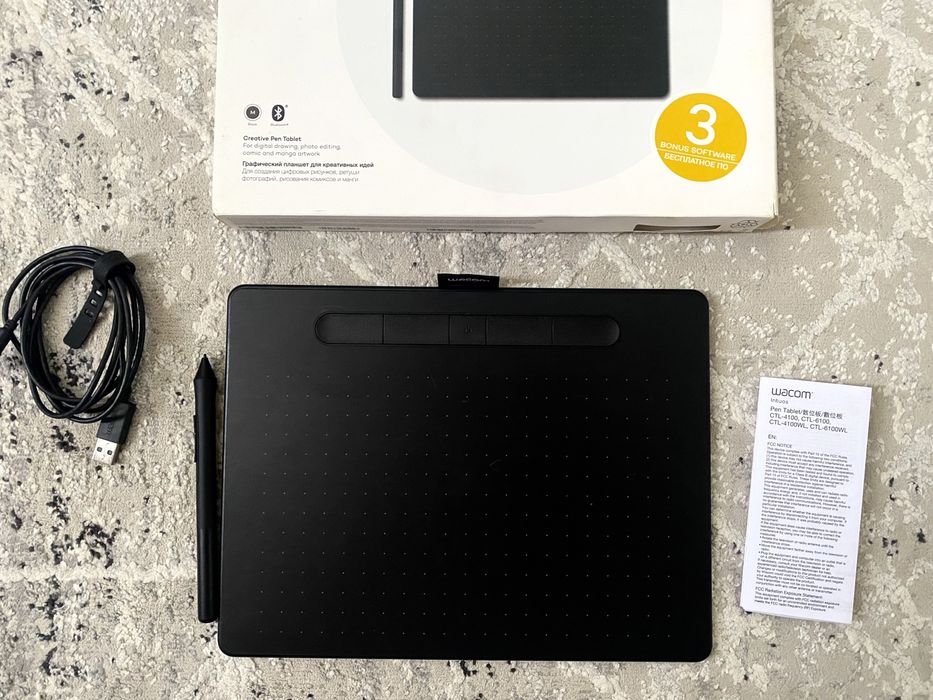 графический планшет wacom intuos m