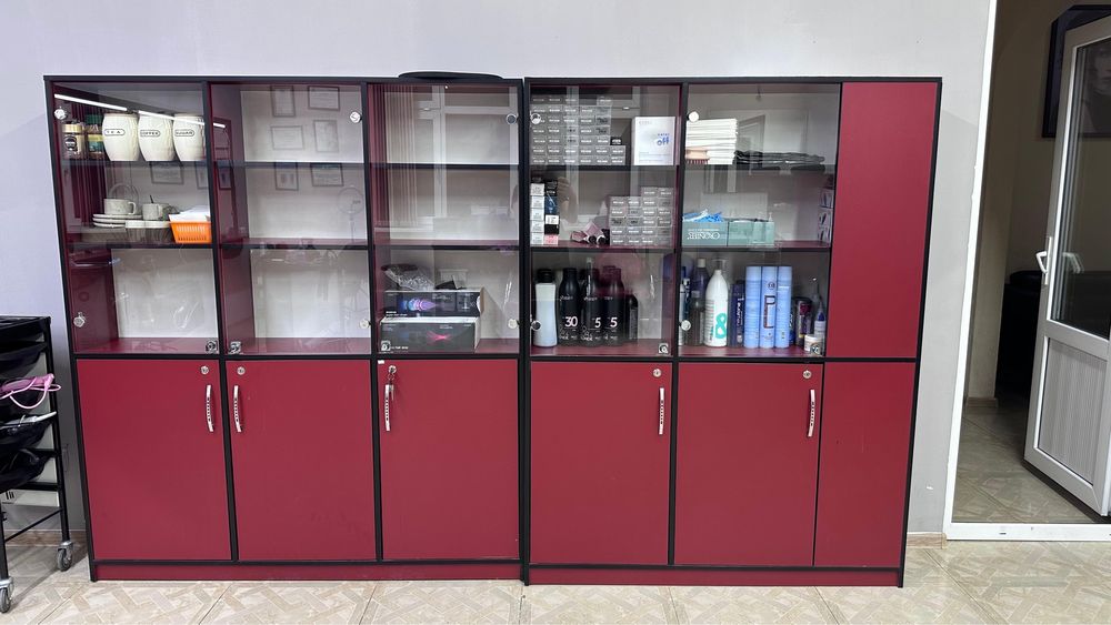 Мойка и шкафы для салона