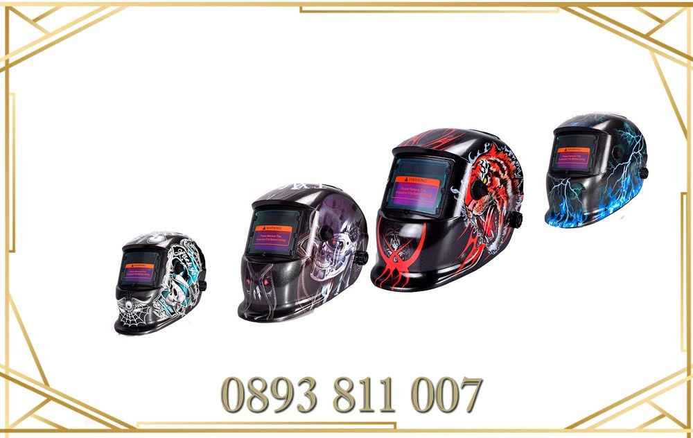 НОВО Заваръчен шлем соларна маска с функции Чисто Нова Високо Качество