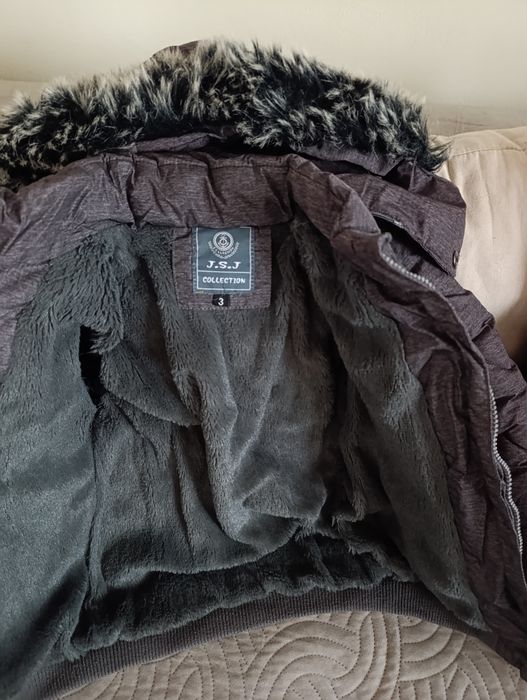 Дебело зимно яке за момче 3-5 год