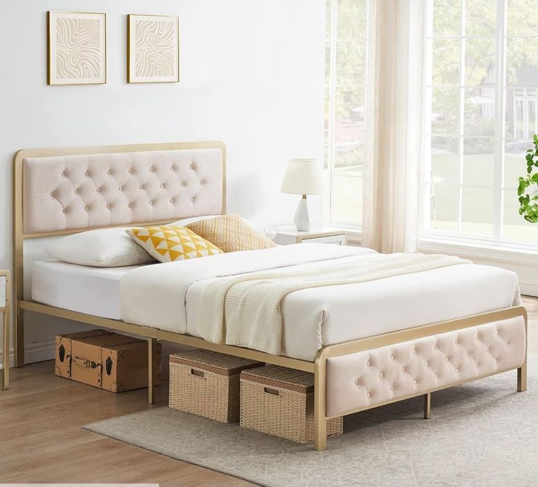 Двуспальная кровать Loft krovat темир крават metal kalavat Лофт