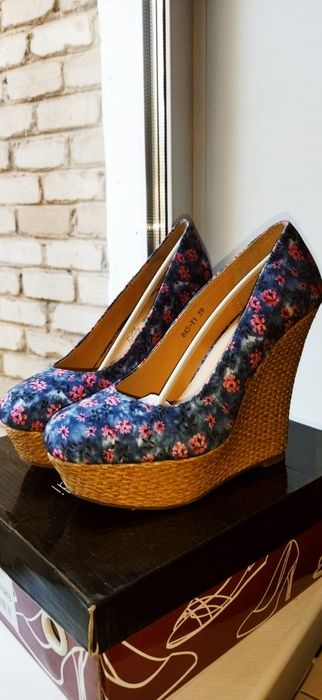 Летние текстильные туфли