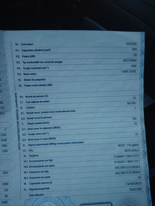 Vând BMW x3 n47 e83 2010