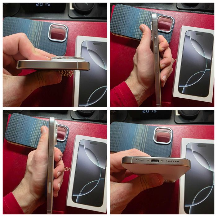 iPhone 16 Pro Max White Titanium stare perfecta