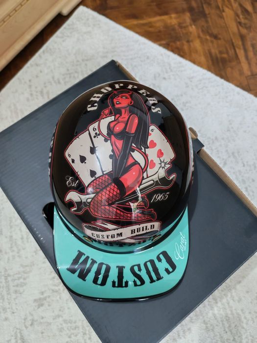 Cască retro/cruiser