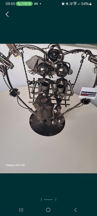 Vand decoratiune metal