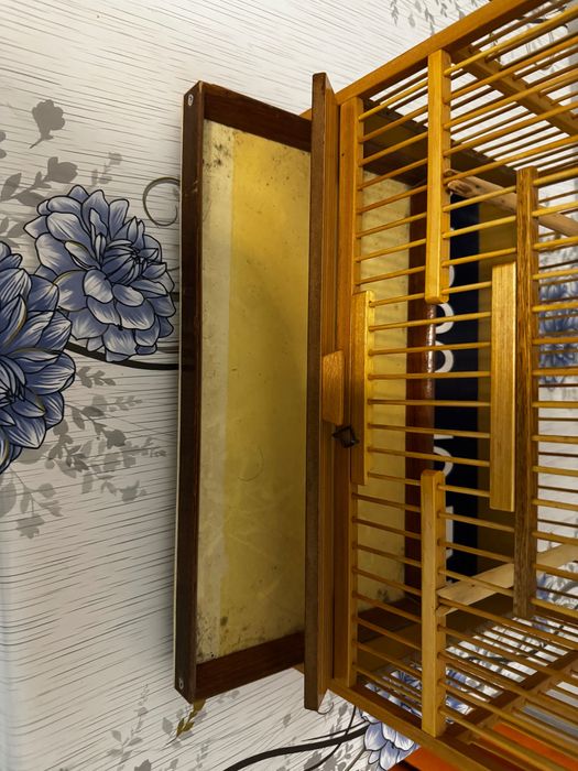 Клетка деревянная