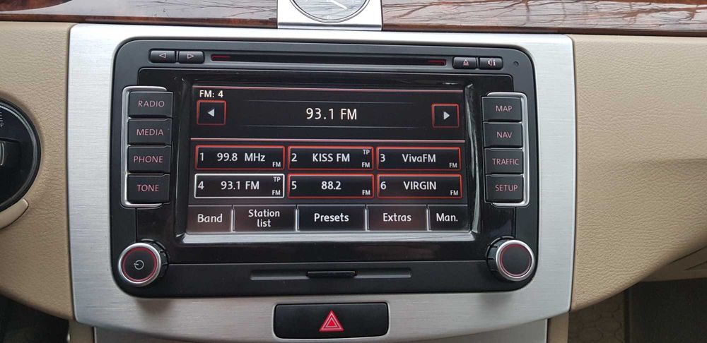 Unitate navigatie RNS 510 vw, meniu limba română+garantie