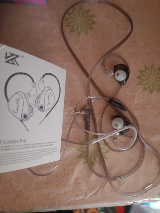 KZ castor pro bass improved versiya mikrafon bilan