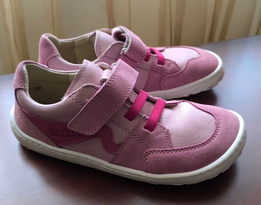 Детски боси обувки Froddo Splash Pink