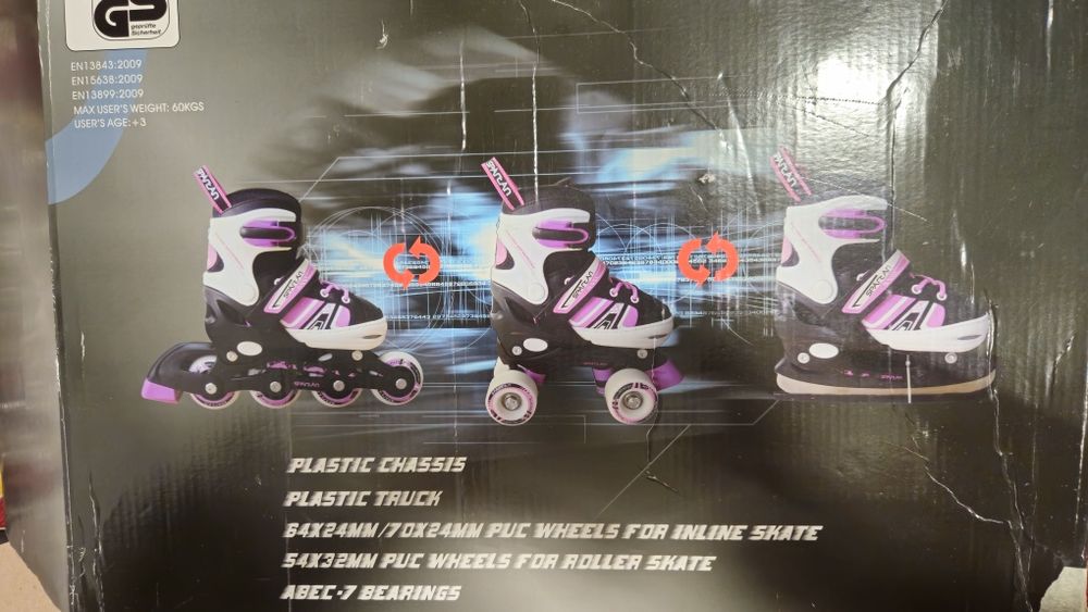 Set role si patine 3 in 1 ca si noi