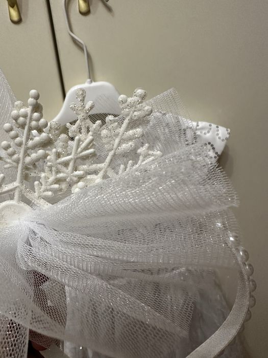 Белое платье детское