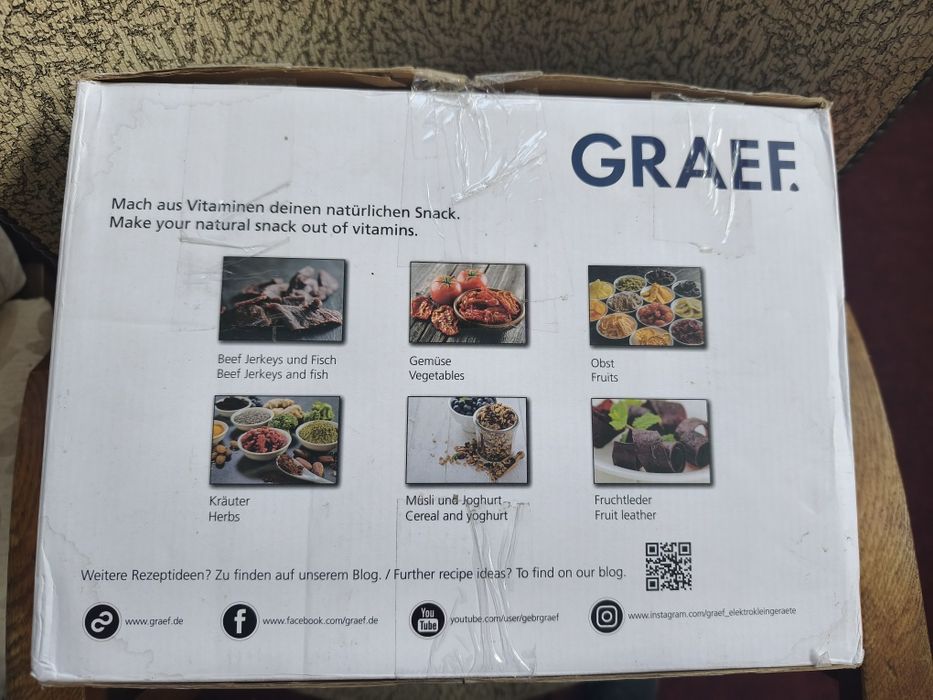 Mini deshidrator Graef