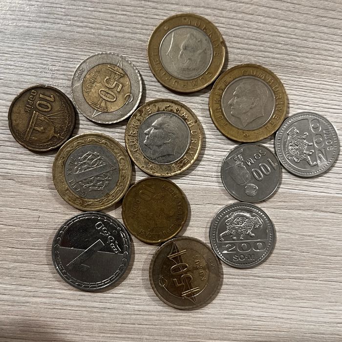 Монеты колекционные разные