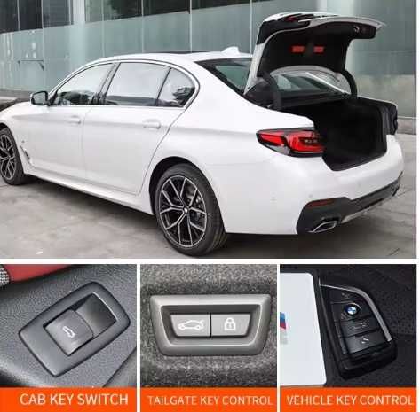 Kit Complet Portbagaj Electric Dedicat BMW Seria 5 G30 2017-2023 Amortizoare Electrice+Buton Portbagaj