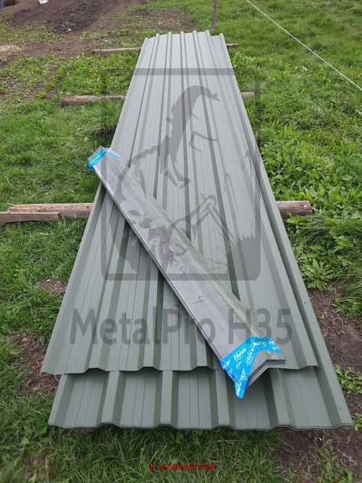 Vand Tabla Vopsita H35 H12 T10 -  grosime 0.5mm